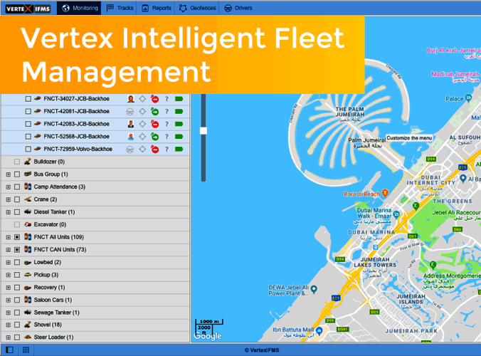 Vertex Intelligent Fleet Management Solution - Gredenza